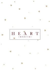 HEART-BEIGE SIMPLE 33