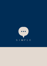 シンプル（beige blue)V.1338