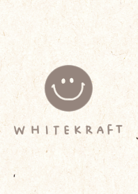 White Kraft paper and Smile