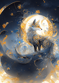 ✨滿月下の金葉狐狸❤️