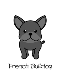 Bulldog ฝรั่งเศสดำ