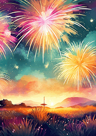 Beautiful Fireworks Theme#672