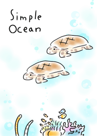 Simple Ocean Theme.