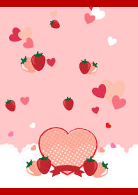 Strawberries and Hearts on RB