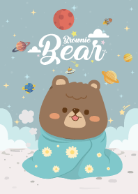 Brownie Bear Love Blue