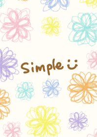 Watercolor floral smile-18-