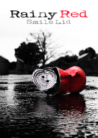 Rainy Red Smile Lid