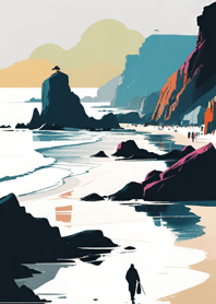 Summer beach coconut trees 6b01d2