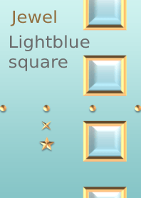 Jewel<Lightblue square>