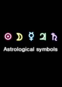 Astrological symbols Ver.B