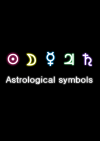 Astrological symbols
