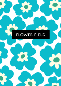 flower field-sky blue#fresh