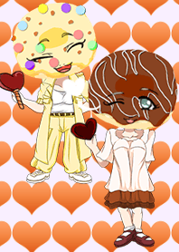 Girls Donut White Day Chocolate & Yellow