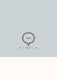 SIMPLE(beige blue)V.1240b
