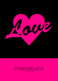 LOVE -PINK&BLACK-