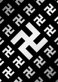 卍 MANJI - SILVER & BLACK - SLASH