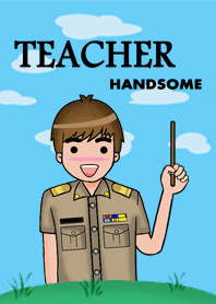Handsome teacher