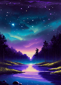 Beautiful starry night view#1591