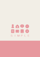 SIMPLE(beige pink)V.652b