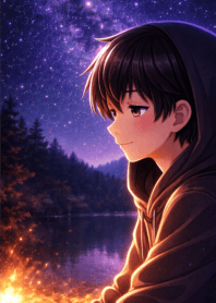 Campfire Under the Stars