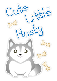 Cute Little Husky (White V.4)