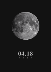 Moon - April 18th - Black