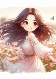 flower girl anime