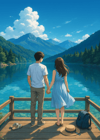 Crystal Lake Summer Breeze View