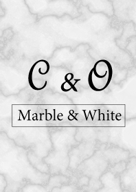 C&O-Marble&White-Initial