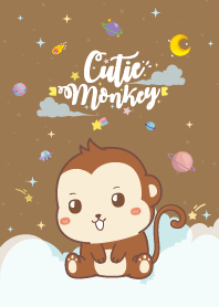 Monkey Baby Galaxy Brown