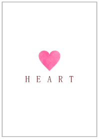 watercolor pink-HEART 118