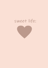 sweet life (beige pink)*