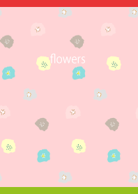 A tiny little flower2 on red