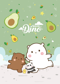 3Bear&Duck Love Avocado Cutie