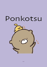 Blue Purple : Everyday Bear Ponkotsu 2