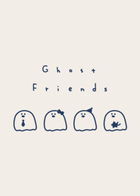 Yuru Ghost | beige navy.