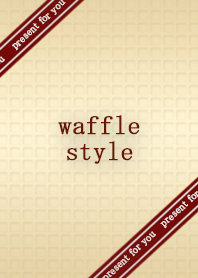 waffle style