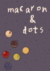 [R] macarons & dots + Grape |os