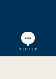SIMPLE(beige blue)V.1628