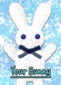 Love bunny dolls blue