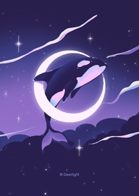 曝鹿手繪 - 天降_V.01｜虎鯨_重製版