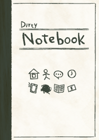 [theme 0001] Dirty Notebook