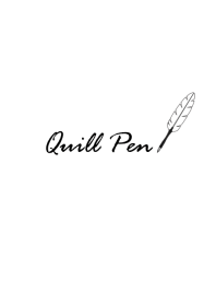 Quill Pen[Monotone]