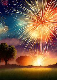 Beautiful Fireworks Theme#35
