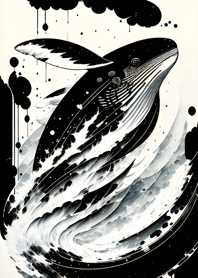 浮世絵クジラ 16
