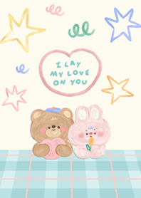 i lay my love on you!