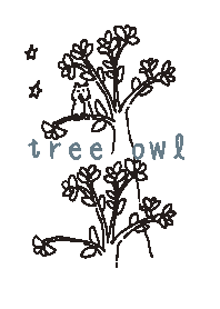 POU DOU DOU tree owl 木とふくろう