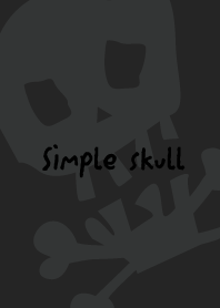 Simple skull.