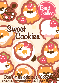 Cute shiba cookies 14