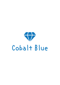 大人かわいいダイヤモンド＊コバルトブルー